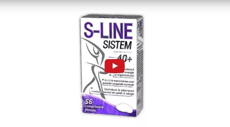 S - Line Sistem 40+, 56 comprimate filmate | Catena | Preturi mici!