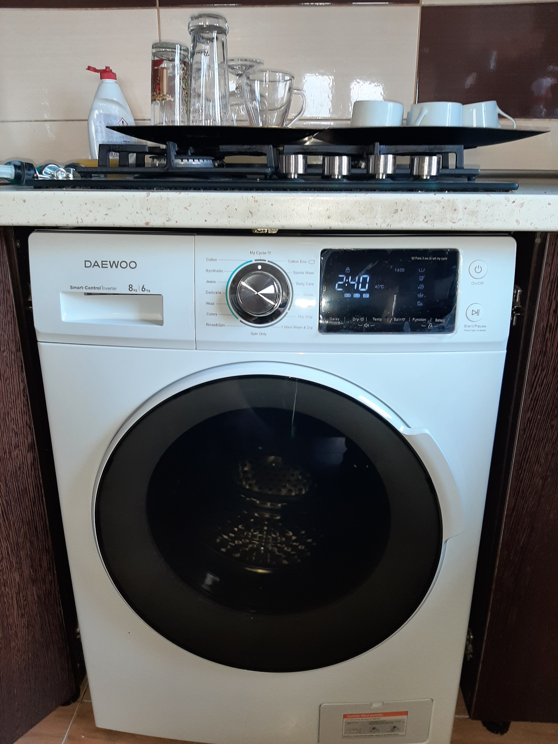 masina de spalat rufe cu uscator Daewoo DWC-10M1411 ieftin Emag