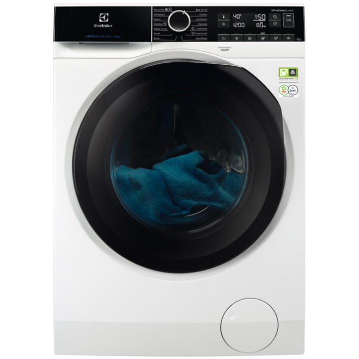 Masina de spalat rufe Electrolux EW8FN148B, 8 kg, 1400 rpm, Clasa A, Motor Inverter cu MagnetPermanent, UltraCare, SteamCare, Time Manager, Alb reducere