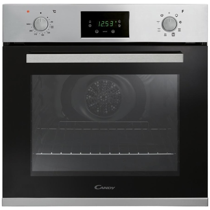 Cuptor incorporabil Candy PopEvo FCP 605 XL, Electric, Grill, Timer, 65 l , Clasa A+, Inox reducere