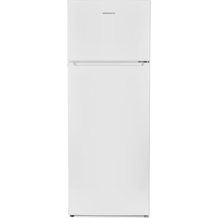 Frigider cu doua usi Heinner HF-V213E++, 213 l, Clasa E, Control mecanic, Termostat ajustabil, IIluminare LED, H 144 cm, Alb reducere