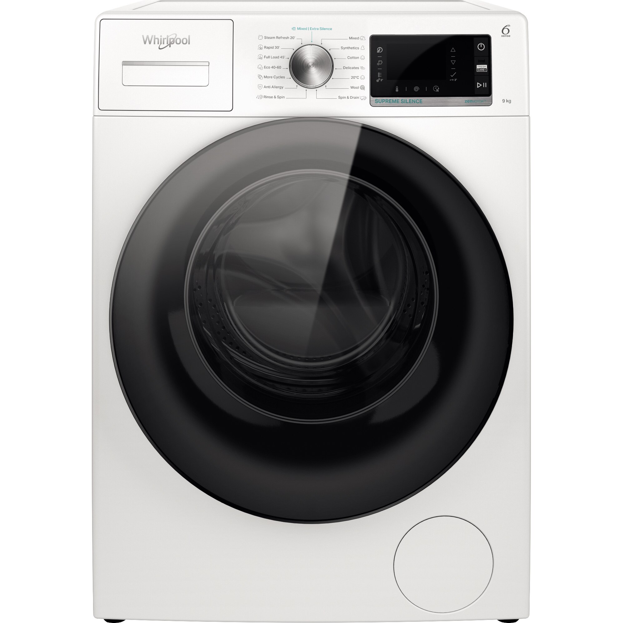 masina de spalat rufe Whirlpool Supreme Silence W6W945WBEE ieftin Emag